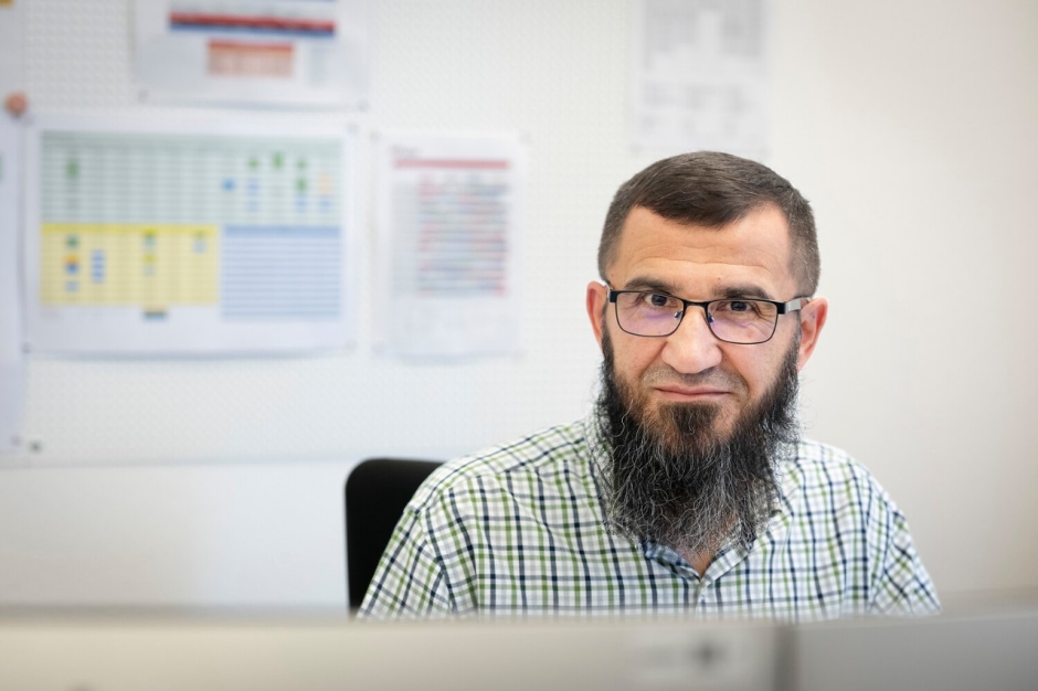 Seit 18 Jahren arbeitet Emin Basic bei den sgsw.